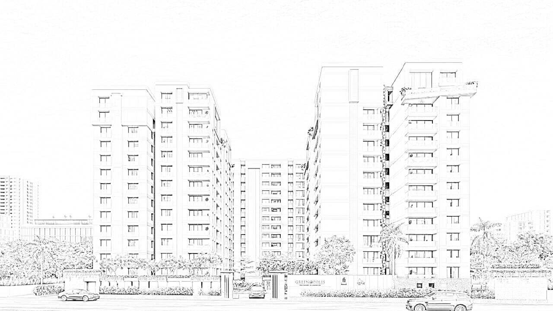 Piramyd Greenopolis Construction Sketch Image